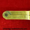 Mass Arms, Bullet, Mold, .31 Caliber, 31, .31, Cal, Caliber, Brass, Original, Collectible, Bullet Mold, Mass, Arms, Massachusetts, Revolver, Belt, Model