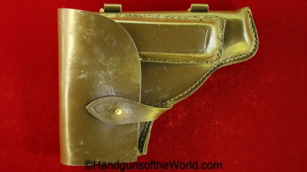 Russian, Makarov, Holster, Brown, leather, dated, 1983, Original, Collectible, Russia, Soviet, Soviet Union, USSR, Handgun, Pistol, Hand gun, Cold War