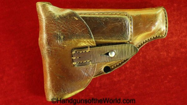 Sauer, 1930, Behorden, Holster, Brown, leather, Police, General purpose, pattern, Kern Klager & Co, 1940, Model, Original, Collectible, German, Germany