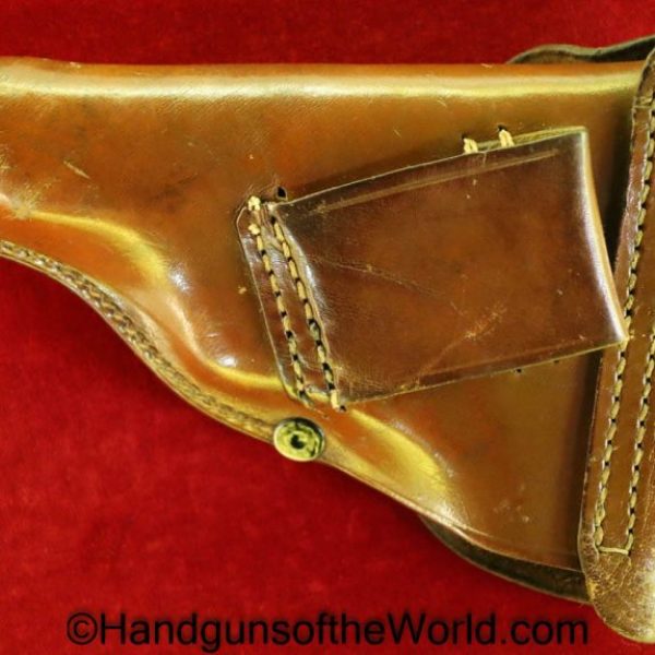 Sauer, 1930, Behorden, Holster, Brown, leather, Police, General purpose, pattern, Kern Klager & Co, 1940, Model, Original, Collectible, German, Germany