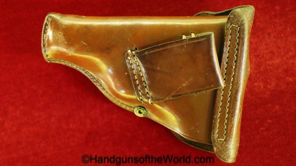 Sauer, 1930, Behorden, Holster, Brown, leather, Police, General purpose, pattern, Kern Klager & Co, 1940, Model, Original, Collectible, German, Germany