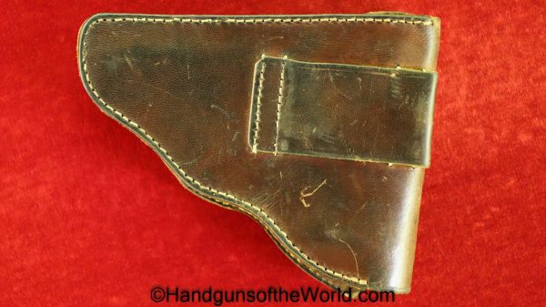 Franz, Stock, VP, Holster, Brown, leather, Vest Pocket, Original, Collectible, Hand gun, Handgun, Pistol, Franz Stock, 6.35, 6.35mm, .25, 25, acp, auto