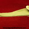 US, 38, Caliber, Revolver, Canvas, Holster, Green, tan piping, brass toe cap, Original, Collectible, .38, Cal, DA, WWI, WW1, WWII, WW2, USA, American