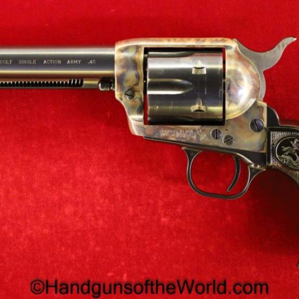 Colt, Single Action Army, .45 Colt, 1980, Mint, in Box, SAA, 45, .45, LC, Long Colt, Boxed, Handgun, Revolver, Collectible, Americana, American, USA