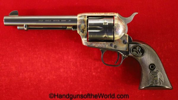 Colt, Single Action Army, .45 Colt, 1980, Mint, in Box, SAA, 45, .45, LC, Long Colt, Boxed, Handgun, Revolver, Collectible, Americana, American, USA