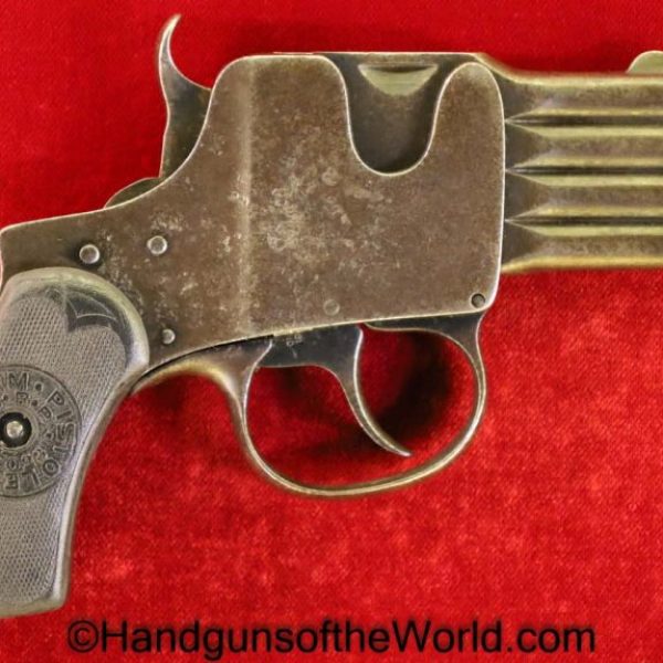 Schuler, Reform, Pistol, 6.35mm, 4 barrel, Oddity, Derringer, Handgun, C&R, Collectible, German, Germany, Hand gun, 6.35, 25, .25, acp, auto, 4, Barrel