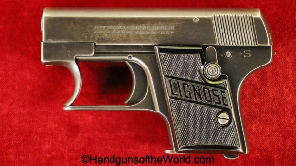 Lignose, Model 2A, 6.35mm, Einhand, Oddity, Handgun, Pistol, C&R, Collectible, VP, Vest Pocket, 6.35, 25, .25, acp, auto, Model, 2, A, 2A, German, Germany