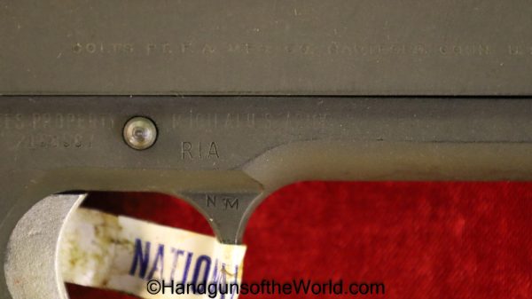 Colt 1911A1 Remington Rand, .45acp, RIA National Match-Mint in Box - Image 19