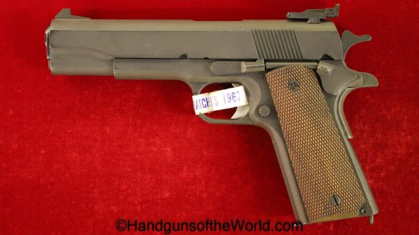 Colt, 1911A1, Remington Rand, .45acp, RIA, National Match, Mint, in Box, Boxed, with Box, Handgun, Pistol, C&R, Collectible, 1967, .45, 45, acp, auto