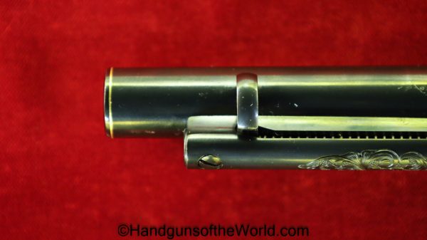 Colt SAA, .45 Colt, Factory Engraved with Gold Bands and Ivory Grips - Image 20