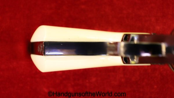 Colt SAA, .45 Colt, Factory Engraved with Gold Bands and Ivory Grips - Image 6