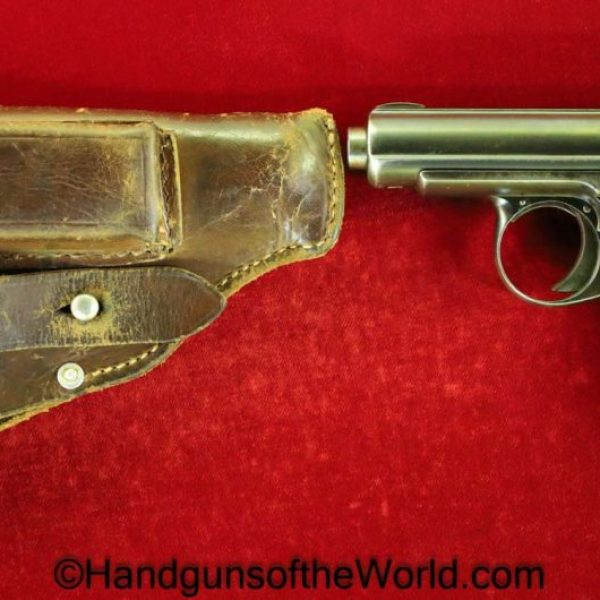 Sauer, 1913, 7.65mm, Very Early, Model, with Holster, Handgun, Pistol, C&R, Collectible, German, Germany, 7.65, 32, .32, acp, auto, Early, First, 1st, Variant