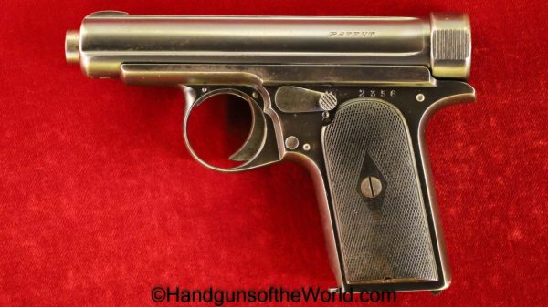 Sauer, 1913, 7.65mm, Very Early, Model, with Holster, Handgun, Pistol, C&R, Collectible, German, Germany, 7.65, 32, .32, acp, auto, Early, First, 1st, Variant