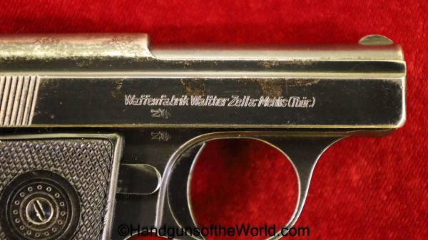 Walther, Model 9, 6.35mm, N Suffix Serial Number, SN, N, Suffix, Type III, German, Germany, Handgun, Pistol, C&R, Collectible, VP, Vest Pocket, 25, .25, acp