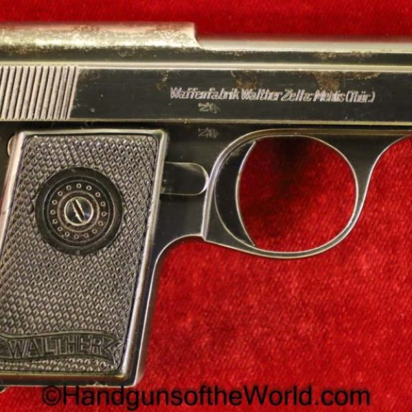 Walther, Model 9, 6.35mm, N Suffix Serial Number, SN, N, Suffix, Type III, German, Germany, Handgun, Pistol, C&R, Collectible, VP, Vest Pocket, 25, .25, acp