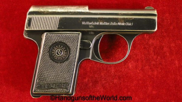 Walther, Model 9, 6.35mm, N Suffix Serial Number, SN, N, Suffix, Type III, German, Germany, Handgun, Pistol, C&R, Collectible, VP, Vest Pocket, 25, .25, acpWalther, Model 9, 6.35mm, N Suffix Serial Number, SN, N, Suffix, Type III, German, Germany, Handgun, Pistol, C&R, Collectible, VP, Vest Pocket, 25, .25, acp