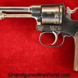 Rast-Gasser, 1898, 8mm, Fortress Artillery, Marked, Handgun, Revolver, C&R, Collectible 1902, Rast, Gasser, Rast & Gasser, Hand gun, Austria-Hungary, WWI