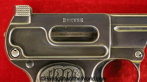 Dreyse, 1910, 9mm, Early Model, Early, German, Germany, WWI, WW1, Era, Handgun, Pistol, C&R, Collectible, Massive, Oddity, Rare, Model, Rheinmetall