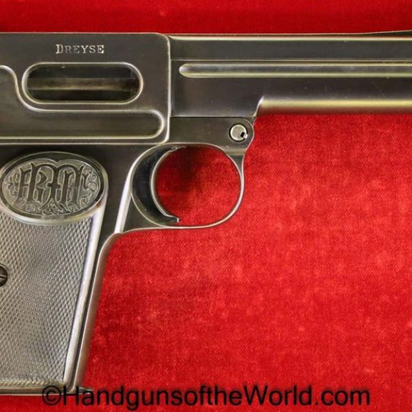 Dreyse, 1910, 9mm, Early Model, Early, German, Germany, WWI, WW1, Era, Handgun, Pistol, C&R, Collectible, Massive, Oddity, Rare, Model, Rheinmetall