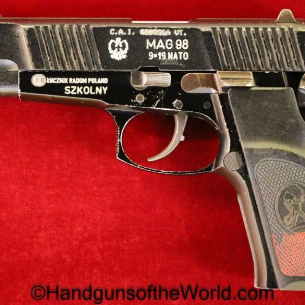 FB, Radom, MAG 98, 9mm, Training Pistol, Training, Pistol, FB Radom, F.B., Handgun, Collectible, 2002, Polish, Poland, MAG, 98, MAG-98, MAG98, MAG.98