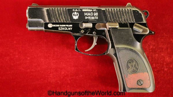 FB, Radom, MAG 98, 9mm, Training Pistol, Training, Pistol, FB Radom, F.B., Handgun, Collectible, 2002, Polish, Poland, MAG, 98, MAG-98, MAG98, MAG.98