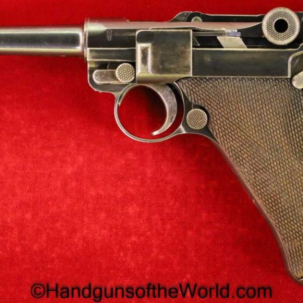 Luger, P.08, DWM/Mauser, Obendorf, 9mm, 2 Matching Magazines, Full Rig, DWM, Mauser, German, Germany, Handgun, Pistol, C&R, Collectible, BKIW, P08, P-08