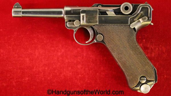 Luger, P.08, DWM/Mauser, Obendorf, 9mm, 2 Matching Magazines, Full Rig, DWM, Mauser, German, Germany, Handgun, Pistol, C&R, Collectible, BKIW, P08, P-08