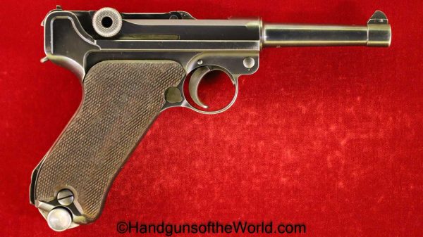 Luger, P.08, DWM/Mauser, Obendorf, 9mm, 2 Matching Magazines, Full Rig, DWM, Mauser, German, Germany, Handgun, Pistol, C&R, Collectible, BKIW, P08, P-08