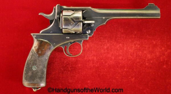 Webley, 1903, Fosbery, .455, Inscribed, with Provenance, Handgun, Revolver, Pistol, C&R, Collectible, Model, 455, British, English, UK, with Letter