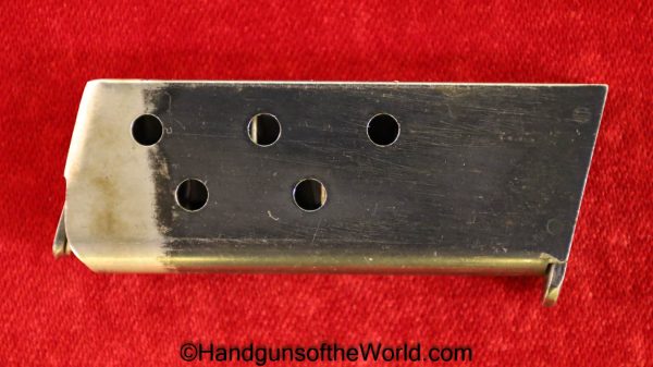 Colt, 1908, Vest Pocket, .25, Magazine, Clip, Mag, Original, Collectible, Handgun, Pistol, Hand gun, VP, Model, 25, acp, auto, 6.35, 6.35mm, American, USA