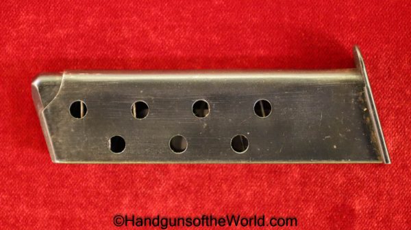 Mauser, HSc, 7.65mm, Magazine, Clip, WWII, Era, WW2, Mag, Original, Collectible, German, Germany, Mauser Banner, Banner, 32, .32, 7.65, acp, auto