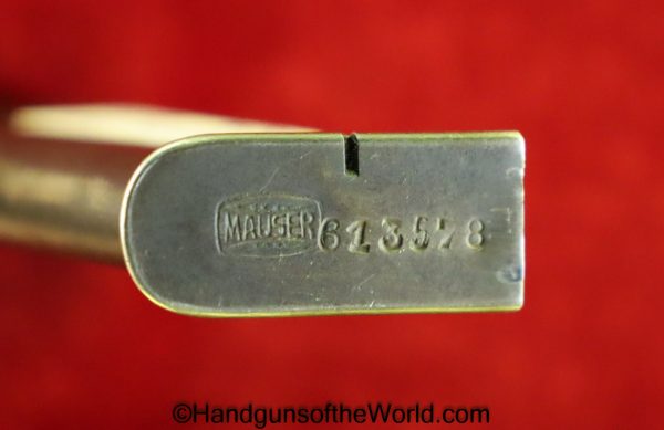 Mauser, 1934, 7.65mm, Magazine, Clip, Mag, Original, Collectible, Handgun, Pistol, #613578, 613578, German, Germany, Police, WWII, WW2, Hand gun, 32, .32