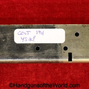 Colt, 1911, .45acp, Magazine, Clip, WWI, Era, WW1, Mag, Original, Collectible, 45, .45, acp, auto, Handgun, Pistol, Hand gun, American, Americana, USA