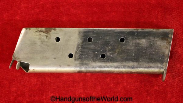 Colt, 1911, .45acp, Magazine, Clip, WWI, Era, WW1, Mag, Original, Collectible, 45, .45, acp, auto, Handgun, Pistol, Hand gun, American, Americana, USA