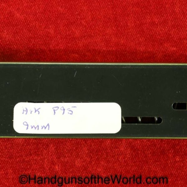H&K, P-95, 9mm, Magazine, Clip, Mag, Original, Collectible, Handgun, Pistol, Hand gun, P95, P 95, P.95, Heckler and Koch, Heckler & Koch, German, Germany