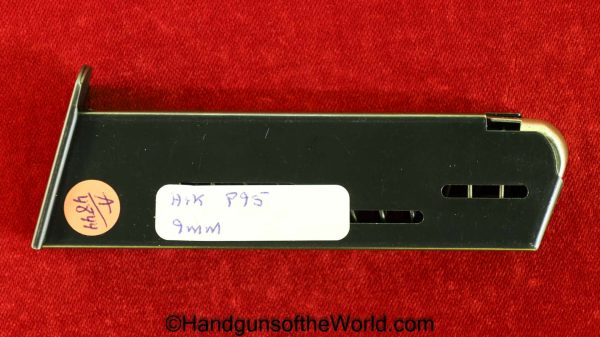 H&K, P-95, 9mm, Magazine, Clip, Mag, Original, Collectible, Handgun, Pistol, Hand gun, P95, P 95, P.95, Heckler and Koch, Heckler & Koch, German, Germany