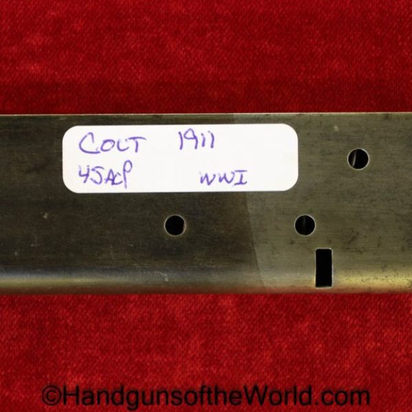 Colt, 1911, .45acp, Lanyard Loop, Magazine, Clip, Mag, Original, Collectible, 45, .45, acp, auto, USA, American, America, Americana, Lanyard, Loop