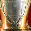 Most Popular Infantry Company, Award, Trophy, Original, Collectible, 1914, First Light Infantry Regimental, Copper, Silver, Historic, Vintage, Period, Old