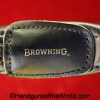 Browning, 1922, Pouch, Black, vinyl, with red felt lining, Red, Felt, Original, Handgun, Pistol, Hand gun, Vintage, Old, Period, Real, American, USA
