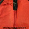 Browning, 1922, Pouch, Black, vinyl, with red felt lining, Red, Felt, Original, Handgun, Pistol, Hand gun, Vintage, Old, Period, Real, American, USA
