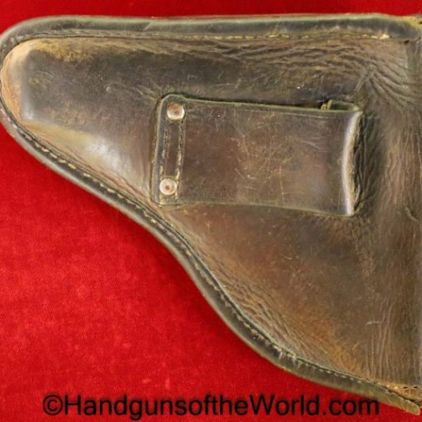 CZ-24, Holster, Brown, leather, Original, Collectible, Czechoslovakia, Czech, CZ, 24, CZ24, CZ 24, Handgun, Pistol, Hand gun, WWII, WW2, Era, German, Germany