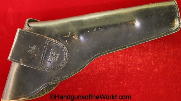 Colt, 1860, SAA, Revolver, Holster, Bianchi, Newer, Handgun, Hand gun, Black, Leather, US, 1851, 1858, Remington, Single Action Army, Large, American