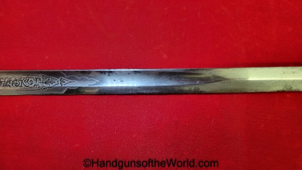 British Naval Officers Sword-HW Wyld, Captain of the HMS Pincher - Image 17