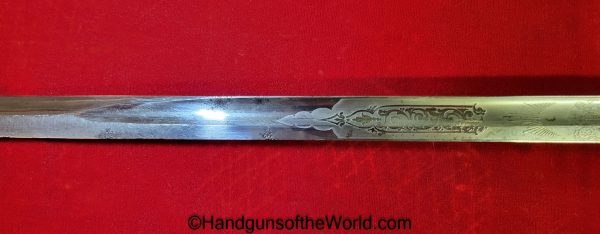 British Naval Officers Sword-HW Wyld, Captain of the HMS Pincher - Image 21