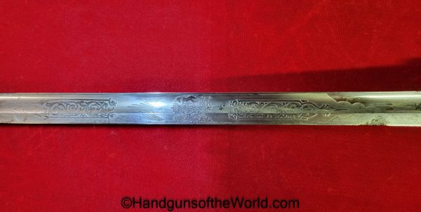 British Naval Officers Sword-HW Wyld, Captain of the HMS Pincher - Image 22