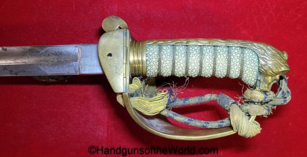 British Naval Officers Sword-HW Wyld, Captain of the HMS Pincher - Image 26
