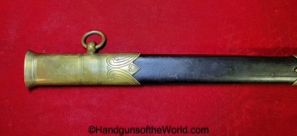 British Naval Officers Sword-HW Wyld, Captain of the HMS Pincher - Image 5
