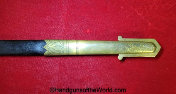 British Naval Officers Sword-HW Wyld, Captain of the HMS Pincher - Image 7