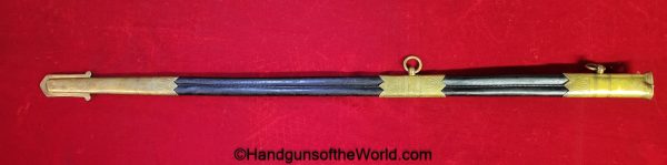 British, Naval Officers, Sword, HW Wyld, Captain of the HMS Pincher, J.Gieve & Sons, Original, Collectible, with Provenance, HMS Pincher, Wyld, Pincher