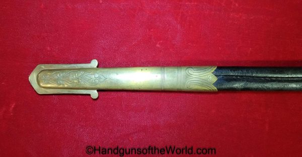 British Naval Officers Sword-HW Wyld, Captain of the HMS Pincher - Image 9